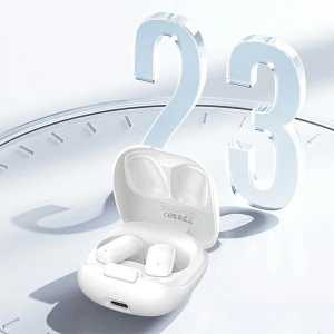 Hurtownia GSM - Bezdrátová sluchátka do uší USAMS ID Series ID25 Bluetooth 5.3 TWS bílá/white - USA1122 - {ean13} - Hurt