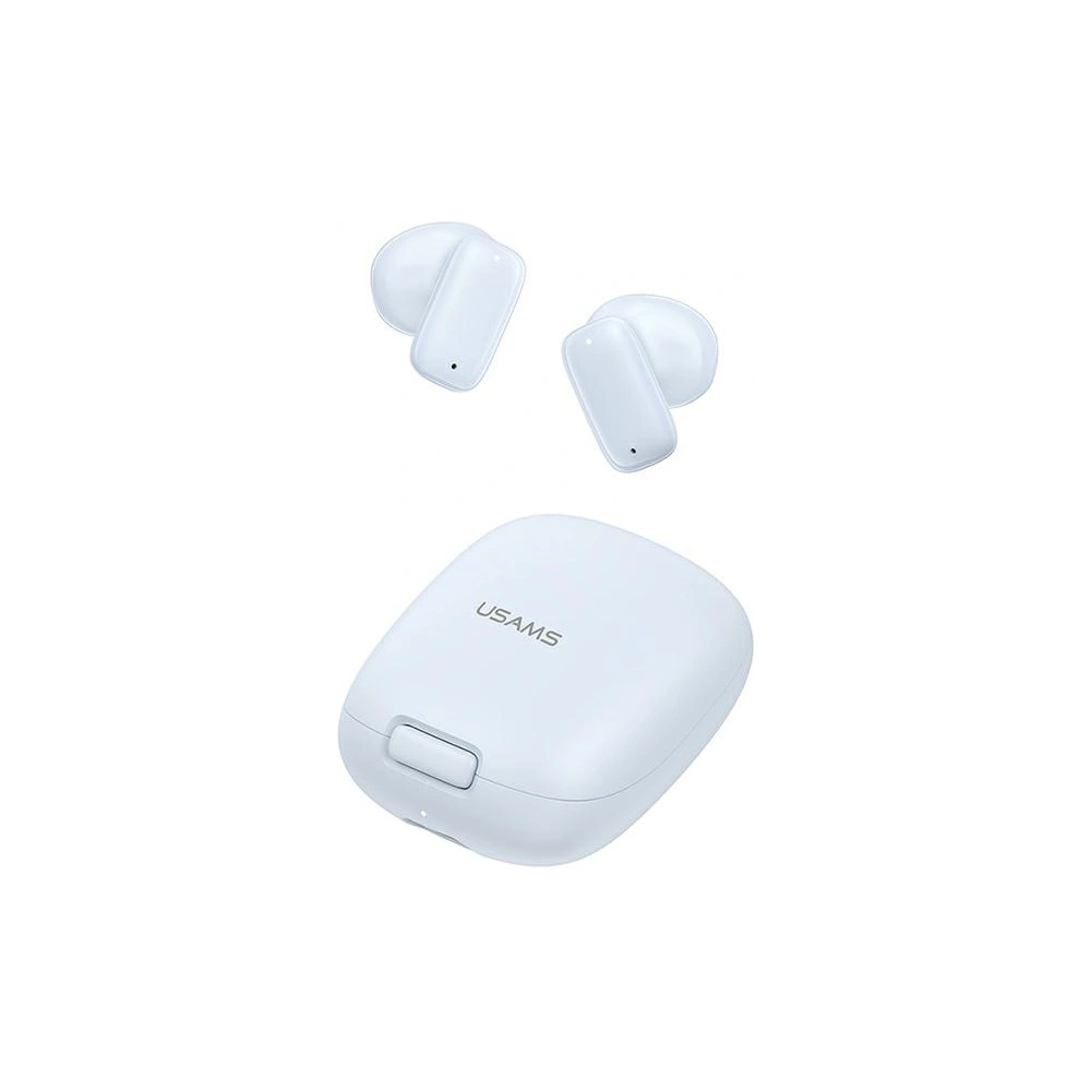 Wholesale USAMS ID Series ID25 wireless headphones Bluetooth 5.3 TWS blue - USA1124 - {ean13} - Hurt