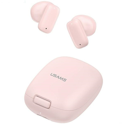 Hurtownia Usams - 6958444910185 - USA1125 - Słuchawki bezprzewodowe douszne USAMS ID Series ID25 Bluetooth 5.3 TWS różowy/pink - B2B homescreen