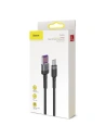 Hurtownia GSM - Kabel USB-C Baseus Cafule Huawei SuperCharge, QC 3.0, 5A 1m (czarno-szary) - BSU693BLKGRY - {ean13} - Hurt