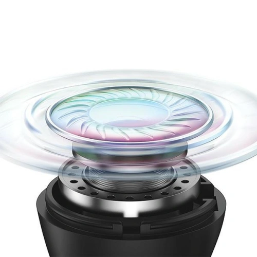 Słuchawki bezprzewodowe douszne USAMS Rhymbo Series US-YO17 Bluetooth 5.3 TWS czarny/black