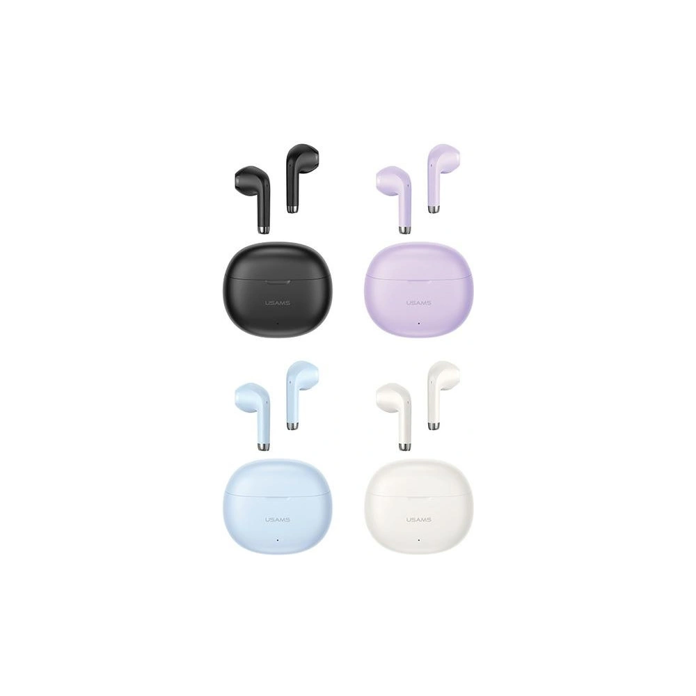 Hurtownia GSM - Słuchawki bezprzewodowe douszne USAMS Rhymbo Series US-YO17 Bluetooth 5.3 TWS fioletowy/purple - USA1128 - {ean13} - Hurt