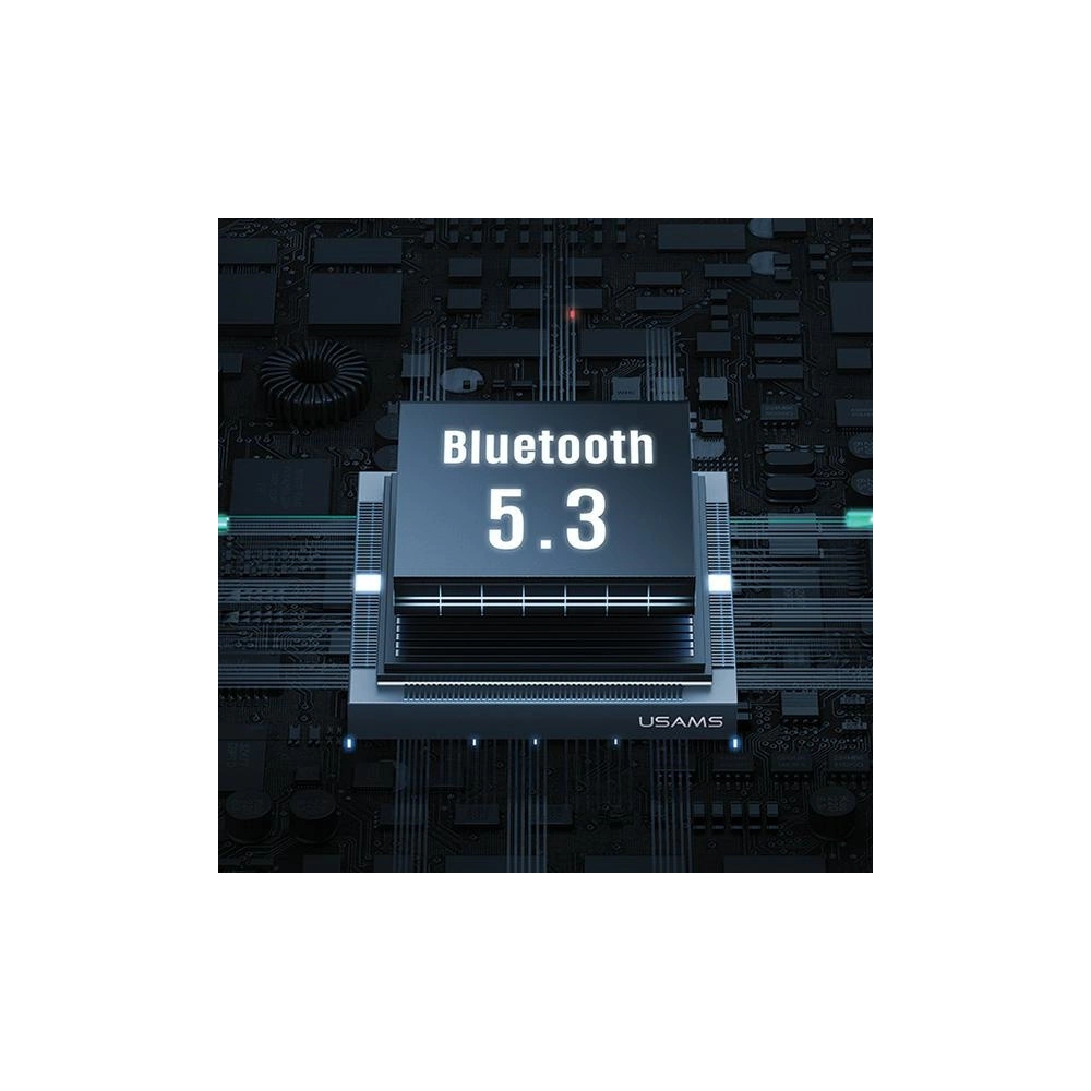 Hurtownia GSM - Słuchawki bezprzewodowe douszne USAMS Rhymbo Series US-YO17 Bluetooth 5.3 TWS fioletowy/purple - USA1128 - {ean13} - Hurt