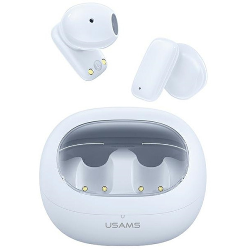 Usams Distributor - 6958444910192 - USA1130 - USAMS TD Series TD22 wireless headphones Bluetooth 5.3 TWS white - B2B homescreen
