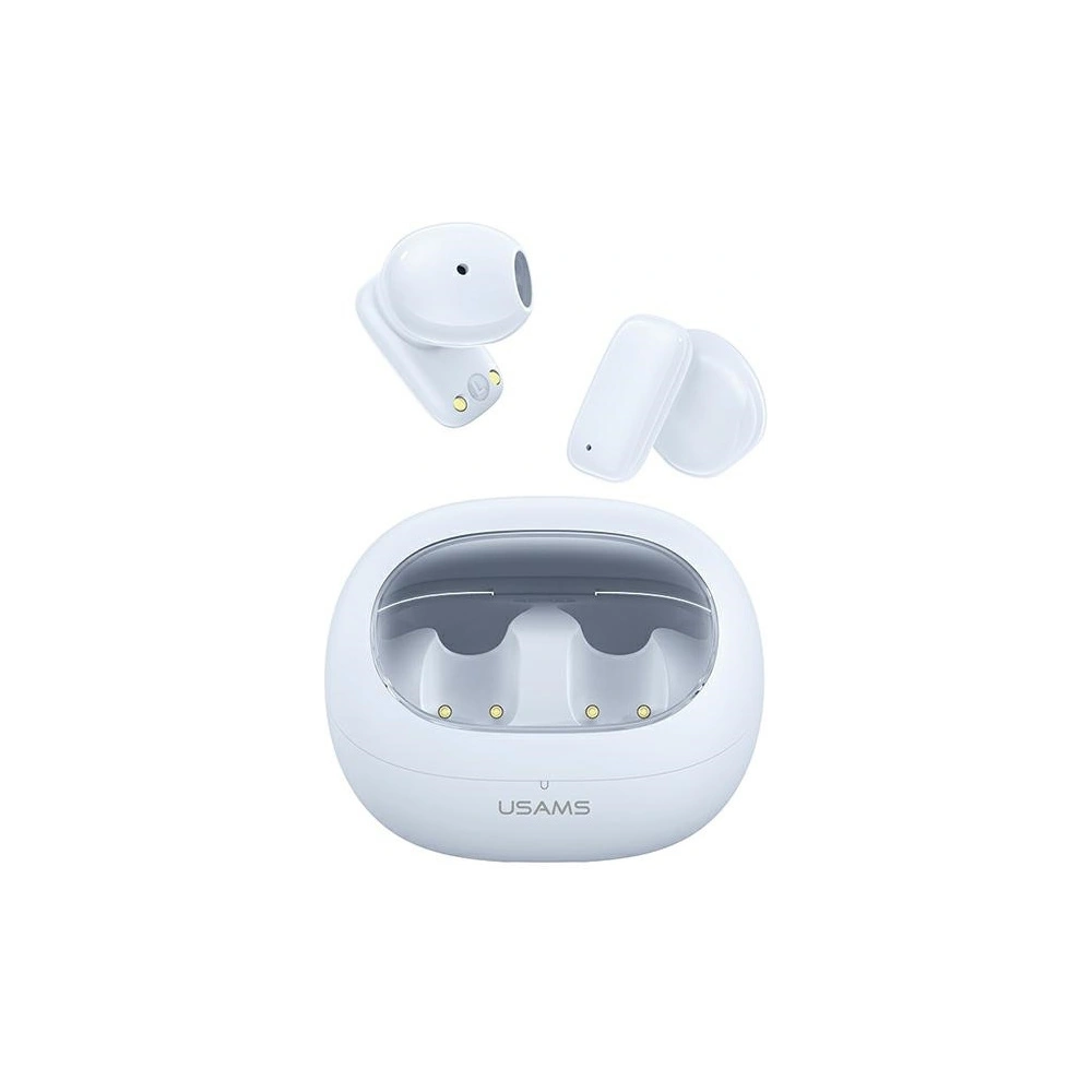 Hurtownia GSM - Bezdrátová sluchátka do uší USAMS TD Series TD22 Bluetooth 5.3 TWS bílá/white - USA1130 - {ean13} - Hurt