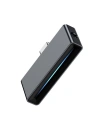 Hurtownia GSM - Adapter audio Baseus L57 USB-C na USB-C + minijack 3,5mm, QC 3.0, PD (czarny) - BSU695BLK - {ean13} - Hurt