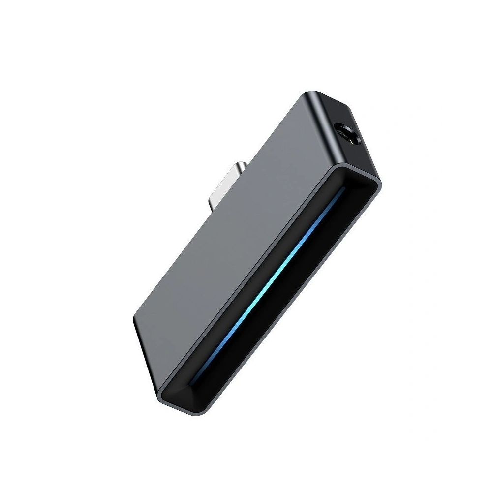 Hurtownia GSM - Adapter audio Baseus L57 USB-C na USB-C + minijack 3,5mm, QC 3.0, PD (czarny) - BSU695BLK - {ean13} - Hurt