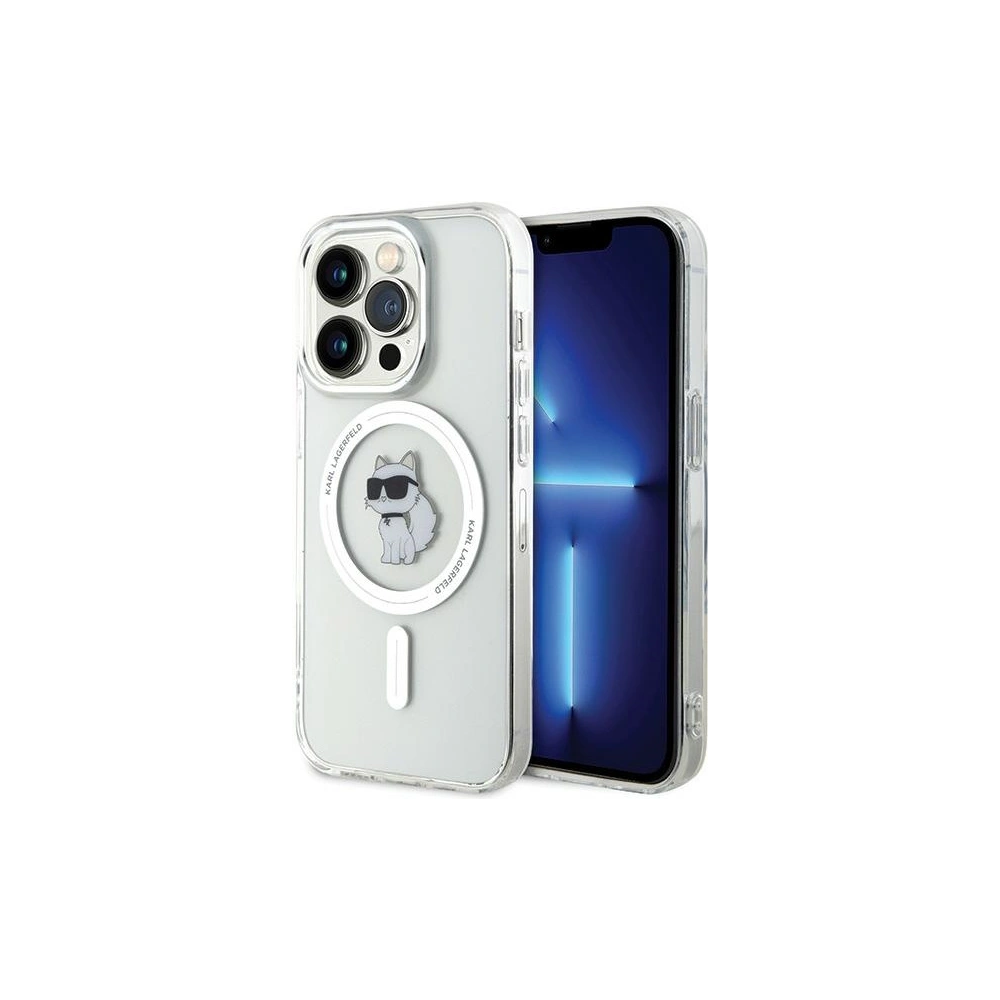 Hurtownia GSM - Etui Karl Lagerfeld KLHMP13LHFCCNOT Apple iPhone 13 / 13 Pro hardcase IML Choupette MagSafe transparent - KLD2067 - {ean13} - Hurt