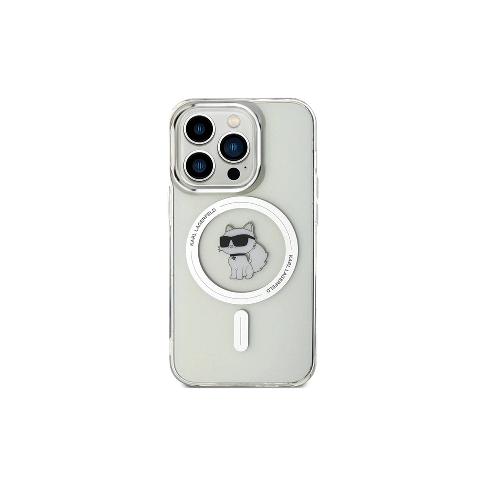 Hurtownia GSM - Etui Karl Lagerfeld KLHMP13LHFCCNOT Apple iPhone 13 / 13 Pro hardcase IML Choupette MagSafe transparent - KLD2067 - {ean13} - Hurt