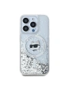 Hurtownia GSM - Etui Karl Lagerfeld KLHMP13LLGCHSGH Apple iPhone 13 / 13 Pro hardcase Liquid Glitter Choupette Head Magsafe transparent - KLD2068 - {ean13} - Hurt