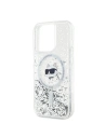 Hurtownia GSM - Etui Karl Lagerfeld KLHMP13LLGCHSGH Apple iPhone 13 / 13 Pro hardcase Liquid Glitter Choupette Head Magsafe transparent - KLD2068 - {ean13} - Hurt