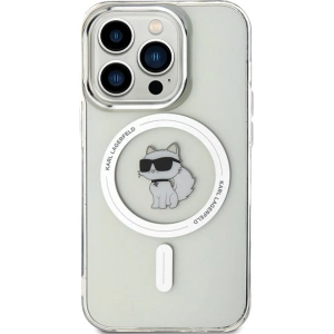 Hurtownia GSM - Etui Karl Lagerfeld KLHMP13XHFCCNOT Apple iPhone 13 Pro Max hardcase IML Choupette MagSafe průhledné - KLD2070 - {ean13} - Hurt