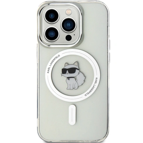 Etui Karl Lagerfeld KLHMP13XHFCCNOT Apple iPhone 13 Pro Max hardcase IML Choupette MagSafe transparent