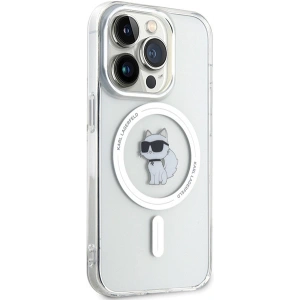 Hurtownia GSM - Etui Karl Lagerfeld KLHMP13XHFCCNOT Apple iPhone 13 Pro Max hardcase IML Choupette MagSafe průhledné - KLD2070 - {ean13} - Hurt