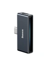 Hurtownia GSM - Adapter audio Baseus L57 USB-C na USB-C + minijack 3,5mm, QC 3.0, PD (czarny) - BSU695BLK - {ean13} - Hurt