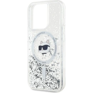 Hurtownia GSM - Etui Karl Lagerfeld KLHMP13XLGCHSGH Apple iPhone 13 Pro Max hardcase Liquid Glitter Choupette Head Magsafe transparent - KLD2071 - {ean13} - Hurt