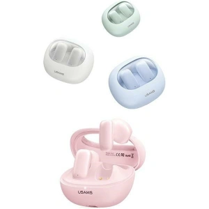Hurtownia GSM - Bezdrátová sluchátka do uší USAMS TD Series TD22 Bluetooth 5.3 TWS růžová/pink - USA1132 - {ean13} - Hurt