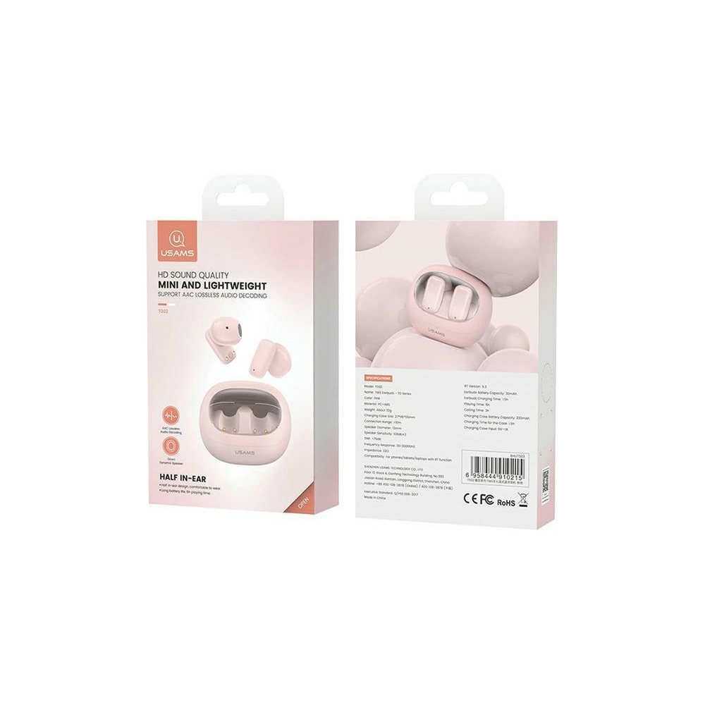 Hurtownia GSM - Kabellose In-Ear-Kopfhörer USAMS TD Series TD22 Bluetooth 5.3 TWS grün - USA1133 - {ean13} - Hurt