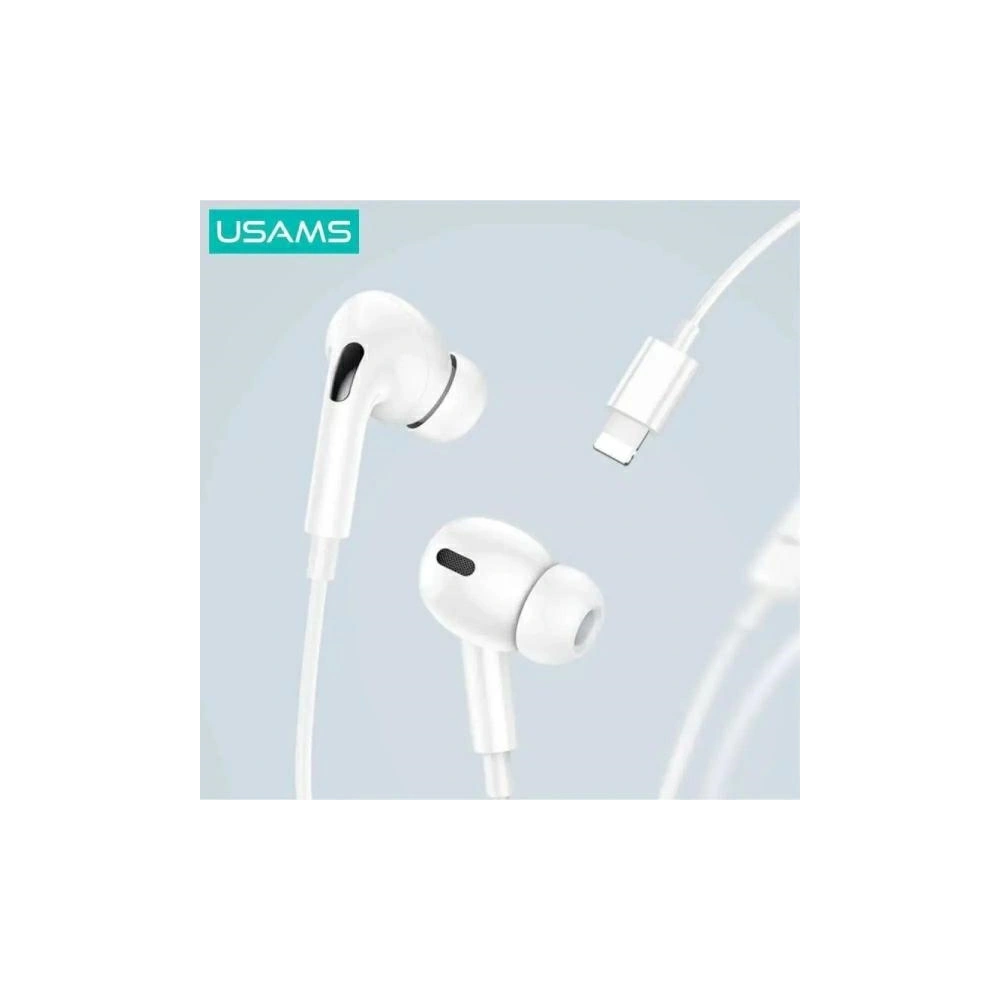 Hurtownia GSM - USAMS US-SJ621 EP-41 MAX in-ear fülhallgató lightning fehér - USA1134 - {ean13} - Hurt