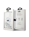 Wholesale Karl Lagerfeld KLHMP14LLGCHSGH Apple iPhone 14 Pro hardcase Liquid Glitter Choupette Head Magsafe transparent - KLD2073 - {ean13} - Hurt