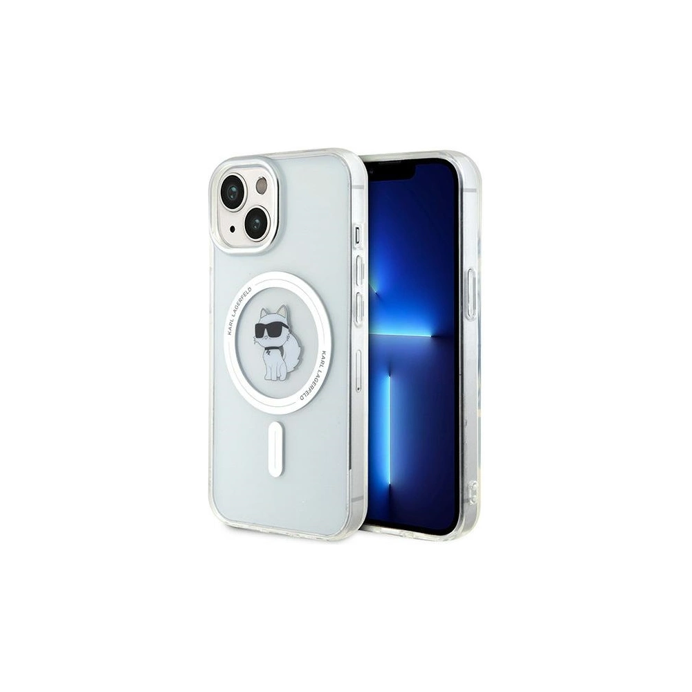 Hurtownia GSM - Etui Karl Lagerfeld KLHMP14SHFCCNOT Apple iPhone 15 / 14 / 13 hardcase IML Choupette MagSafe przezroczysty/transparent - KLD2074 - {ean13} - Hurt