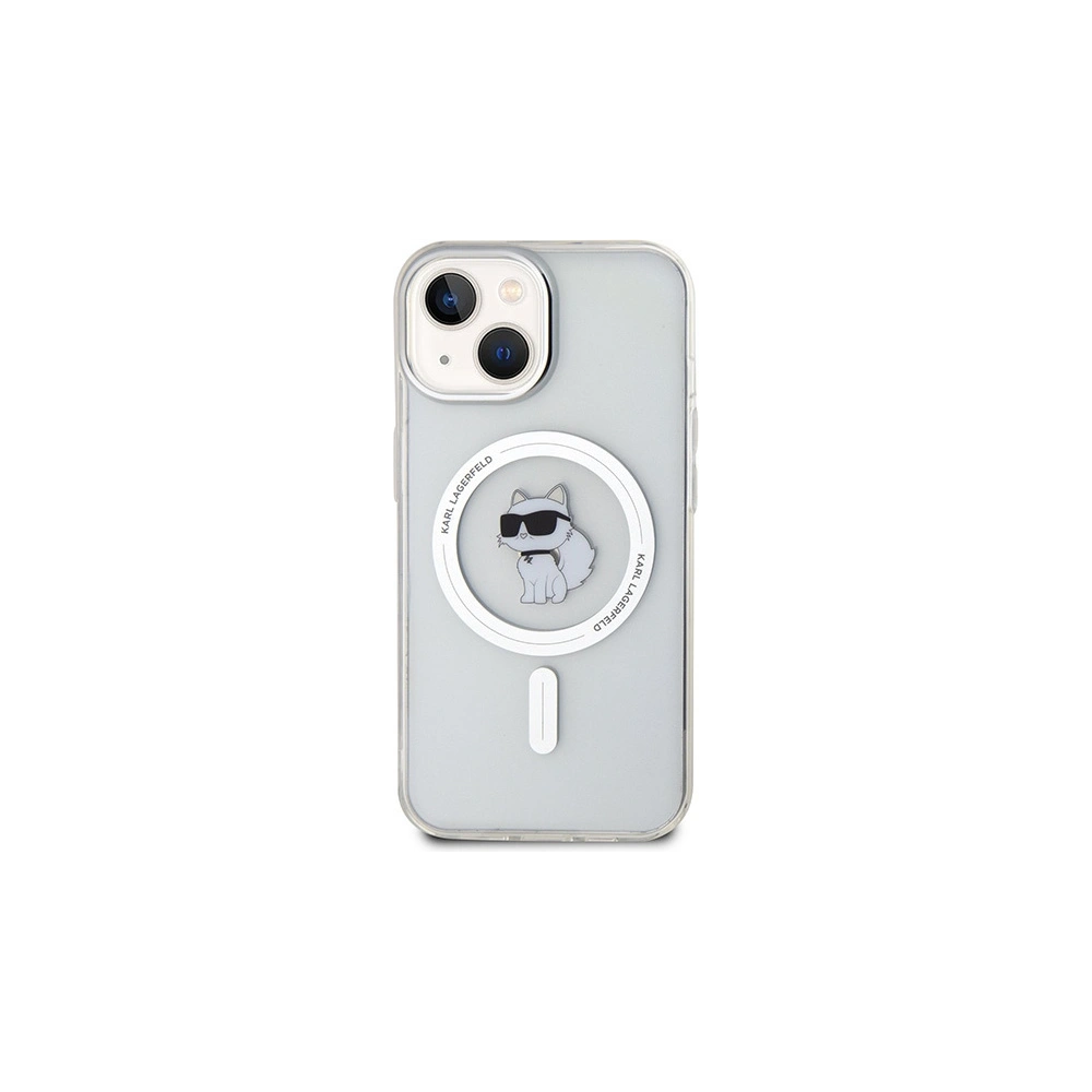 Hurtownia GSM - Etui Karl Lagerfeld KLHMP14SHFCCNOT Apple iPhone 15 / 14 / 13 hardcase IML Choupette MagSafe przezroczysty/transparent - KLD2074 - {ean13} - Hurt