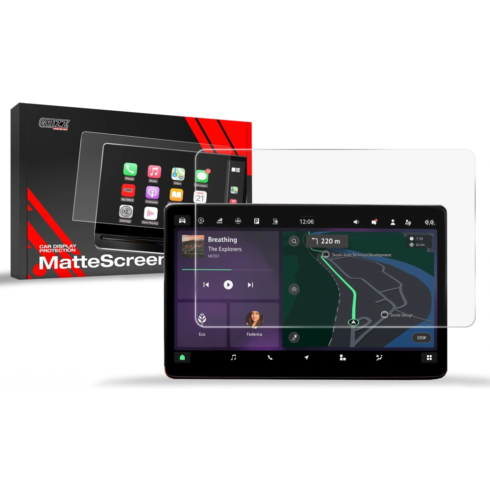 Hurtownia GSM - Matt fólia GrizzGlass CarDisplay védelem Skoda Kodiaq 4 10" 2024-hez - GRZ10155 - {ean13} - Hurt