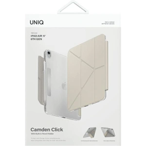 Etui UNIQ Camden Click Apple iPad Air 11" 2024 (6. generacji) beżowy/ivory