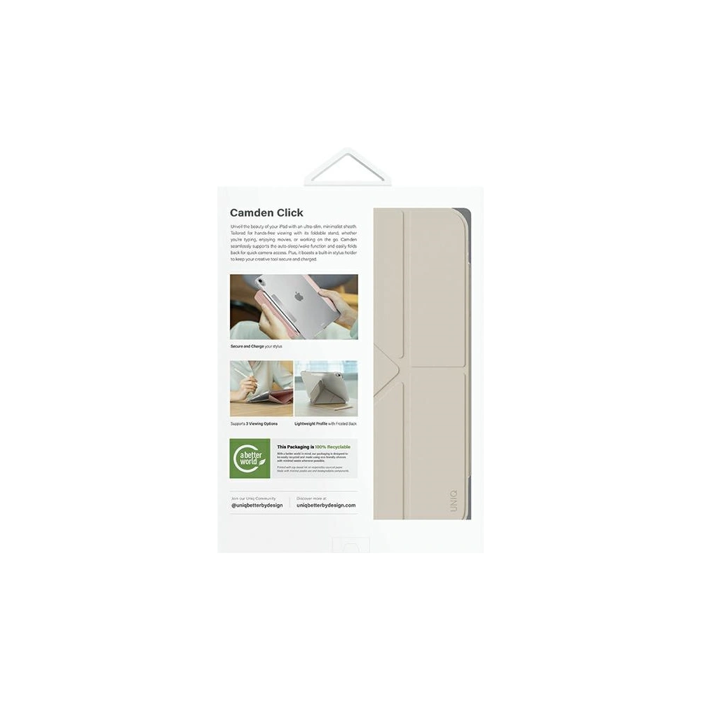 Hurtownia GSM - Etui UNIQ Camden Click Apple iPad Air 11" 2024 (6. generációs) bézs/ivory - UNIQ1163 - {ean13} - Hurt