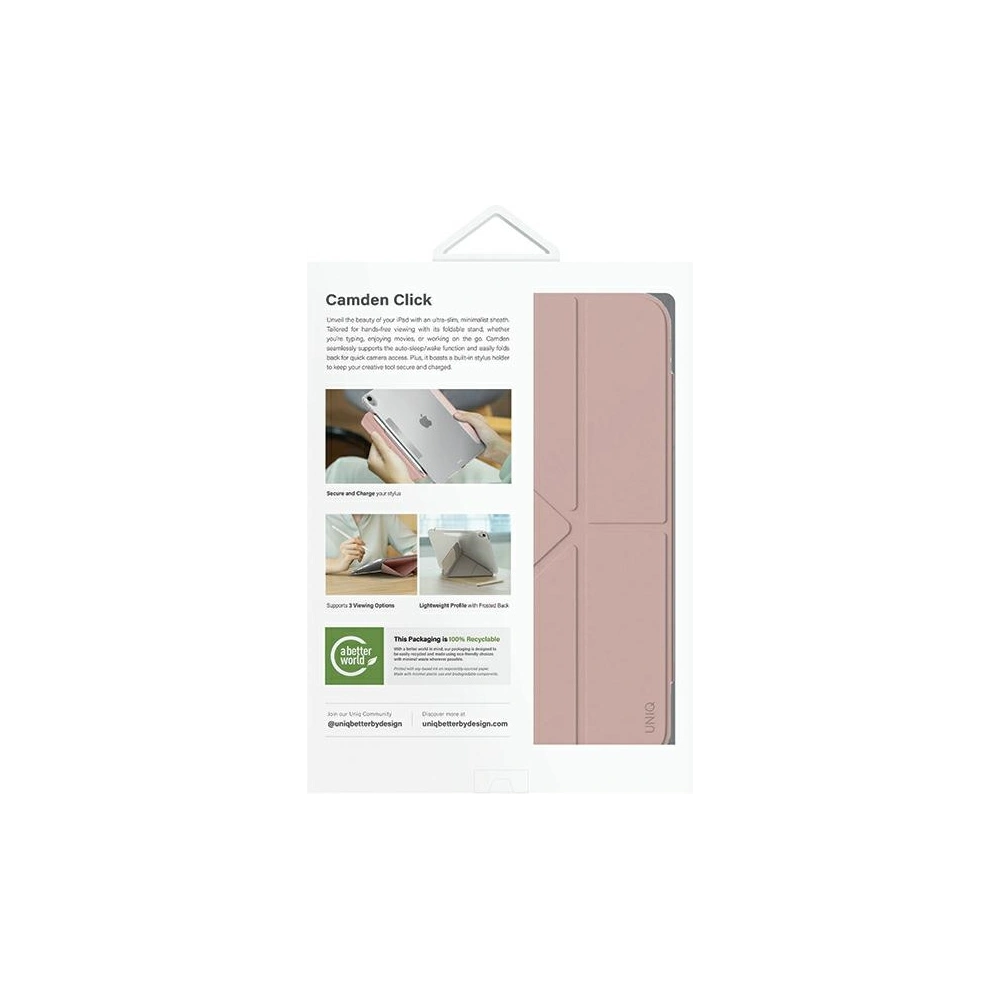 Wholesale UNIQ Camden Click Apple iPad Air 11" 2024 (6 gen) blush pink - UNIQ1164 - {ean13} - Hurt