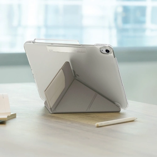 Etui UNIQ Camden Click Apple iPad Air 13" 2024 (6. generacji) beżowy/ivory