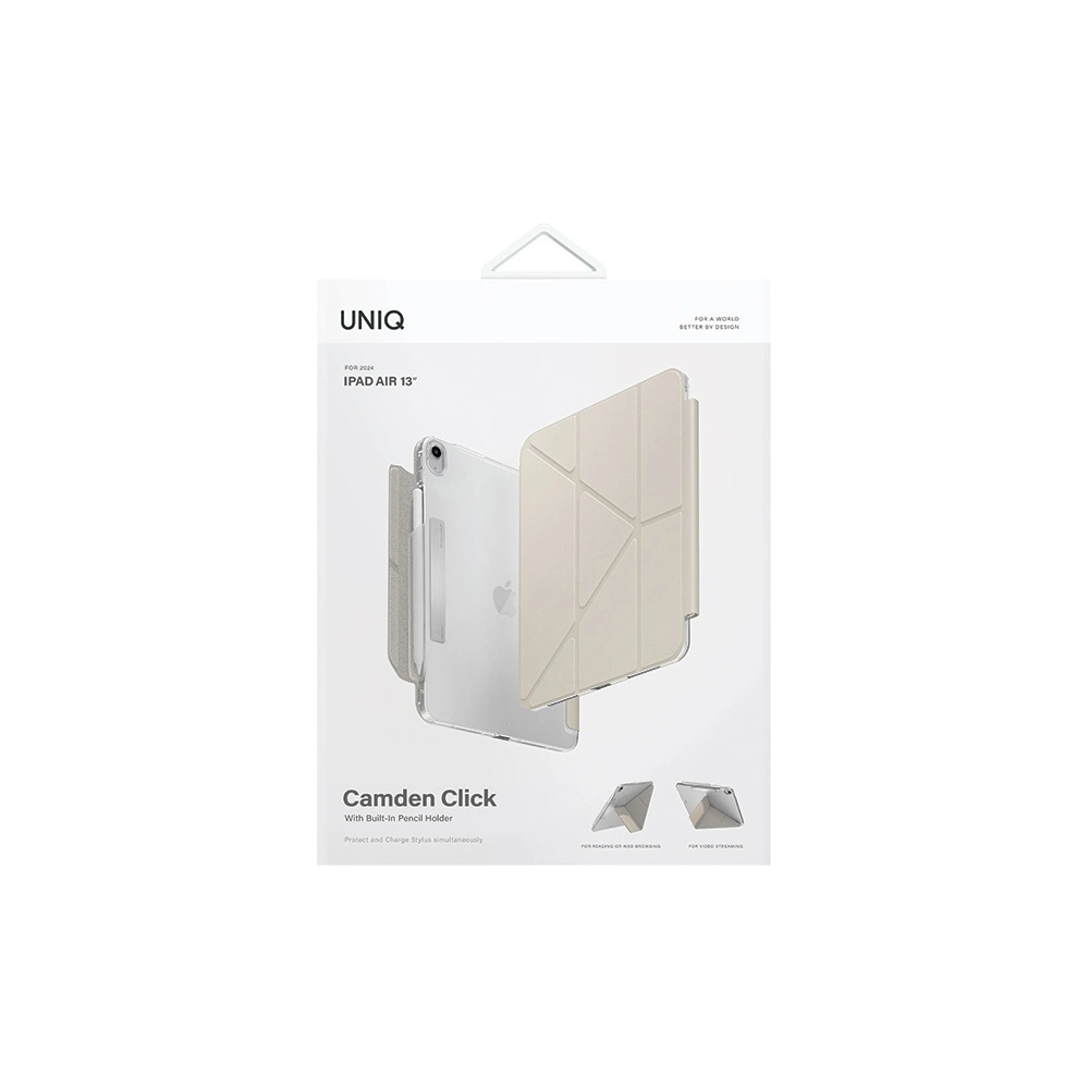 Hurtownia GSM - Etui UNIQ Camden Click Apple iPad Air 13" 2024 (6. generace) béžový/ivory - UNIQ1165 - {ean13} - Hurt
