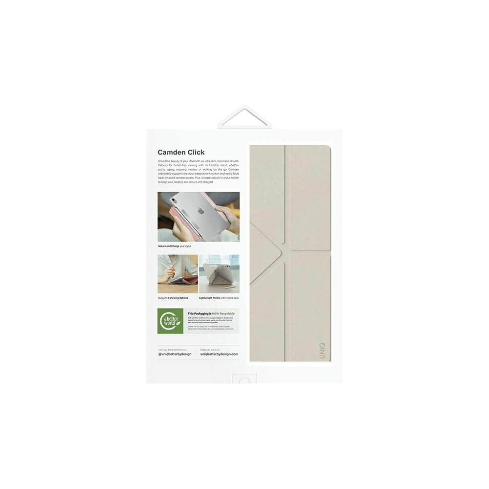 Hurtownia GSM - Etui UNIQ Camden Click Apple iPad Air 13" 2024 (6. generace) béžový/ivory - UNIQ1165 - {ean13} - Hurt