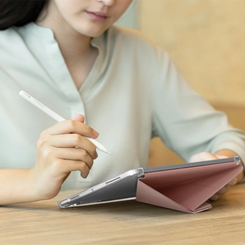 Etui UNIQ Camden Click Apple iPad Air 13" 2024 (6. generacji) różowy/blush pink