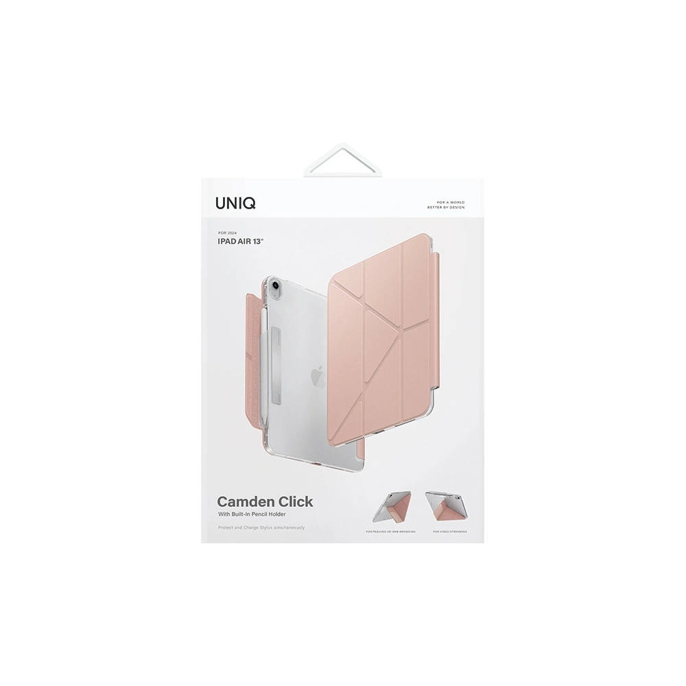 Hurtownia GSM - Etui UNIQ Camden Click Apple iPad Air 13" 2024 (6. generace) růžové/blush pink - UNIQ1166 - {ean13} - Hurt