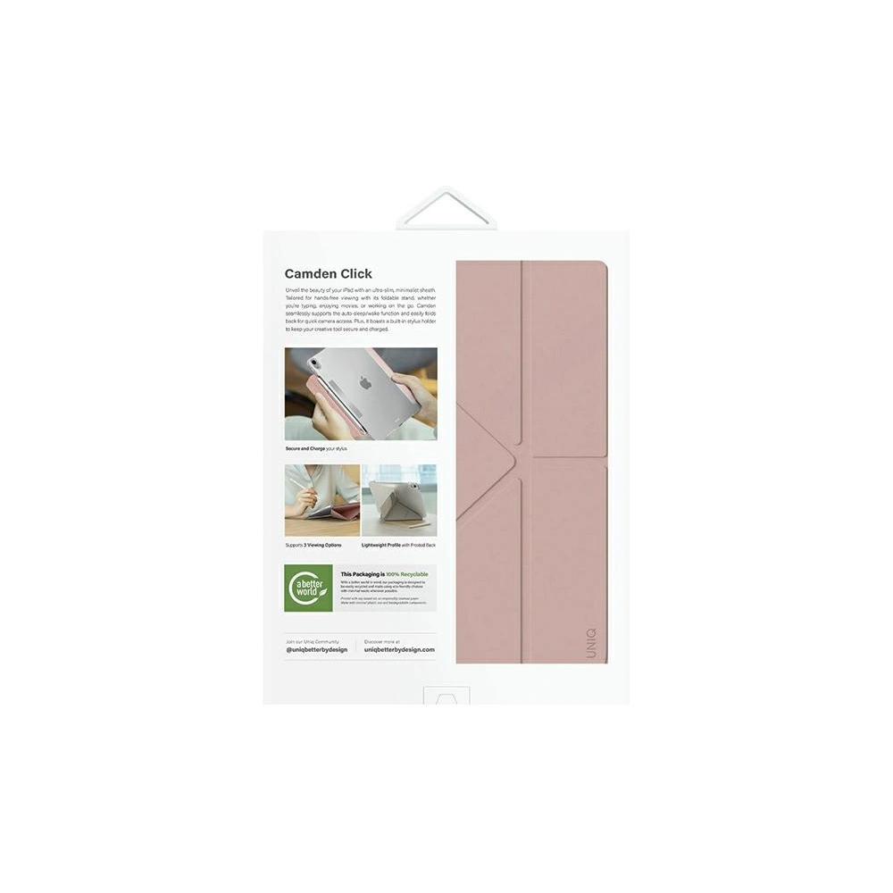 Hurtownia GSM - Etui UNIQ Camden Click Apple iPad Air 13" 2024 (6. generace) růžové/blush pink - UNIQ1166 - {ean13} - Hurt