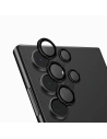 Szkło na obiektyw aparatu UNIQ Optix Aluminium Camera Lens Protector Samsung Galaxy S24 Ultra midnight black