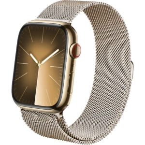 Hurtownia GSM - Pasek Crong Milano Steel Apple Watch 4/5/6/7/8/9/SE/Ultra 42/44/45/49mm šampaňský - CRG774 - {ean13} - Hurt