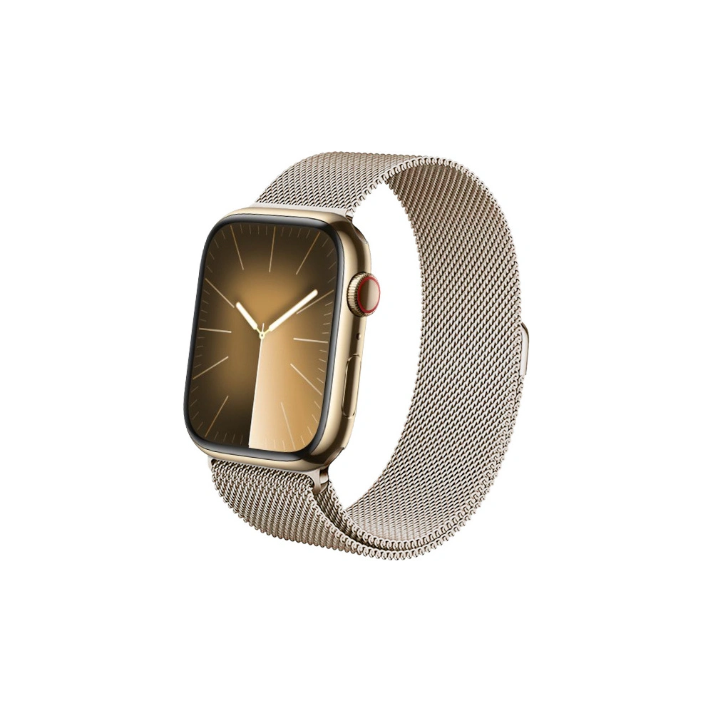 Hurtownia GSM - Pasek Crong Milano Steel Apple Watch 4/5/6/7/8/9/SE/Ultra 42/44/45/49mm šampaňský - CRG774 - {ean13} - Hurt