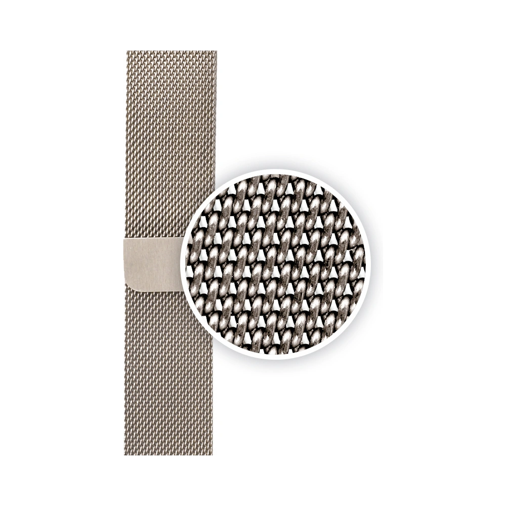 Hurtownia GSM - Pasek Crong Milano Steel Apple Watch 4/5/6/7/8/9/SE/Ultra 42/44/45/49mm šampaňský - CRG774 - {ean13} - Hurt