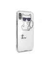 Hurtownia GSM - Karl Lagerfeld KLHCPXCFA hardcase transparent pentru iPhone X/Xs Choupette Fun - KLD189CL - {ean13} - Hurt