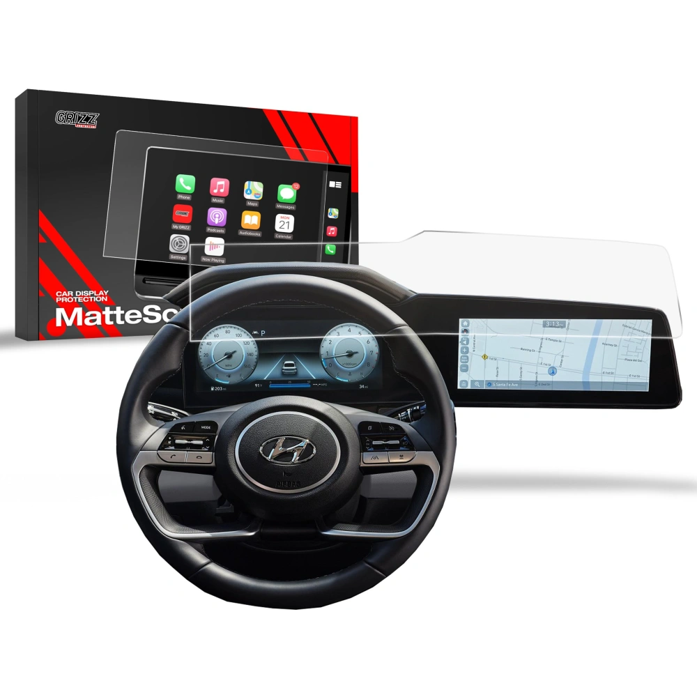 Hurtownia GSM - Fólie matná GrizzGlass CarDisplay Protection pro Hyundai Elantra 10,25" 2020-2024 - GRZ10161 - {ean13} - Hurt