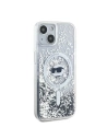 Hurtownia GSM - Etui Karl Lagerfeld KLHMP15MLGCHSGH Apple iPhone 15 Plus / 14 Plus kemény tok Liquid Glitter Choupette Head Magsafe átlátszó - KLD2083 - {ean13} - Hurt