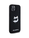Hurtownia GSM - Etui Karl Lagerfeld KLHMP15MSCHPPLK Apple iPhone 15 Plus / 14 Plus hardcase Silicone Choupette Head MagSafe negru/black - KLD2085 - {ean13} - Hurt