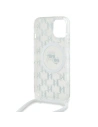 Hurtownia GSM - Etui Karl Lagerfeld KLHMP15SHCKCKLCT Apple iPhone 15 / 14 / 13 hardcase IML Crossbody Monogram Karl & Choupette Head MagSafe průhledné - KLD2086 - {ean13} - Hurt