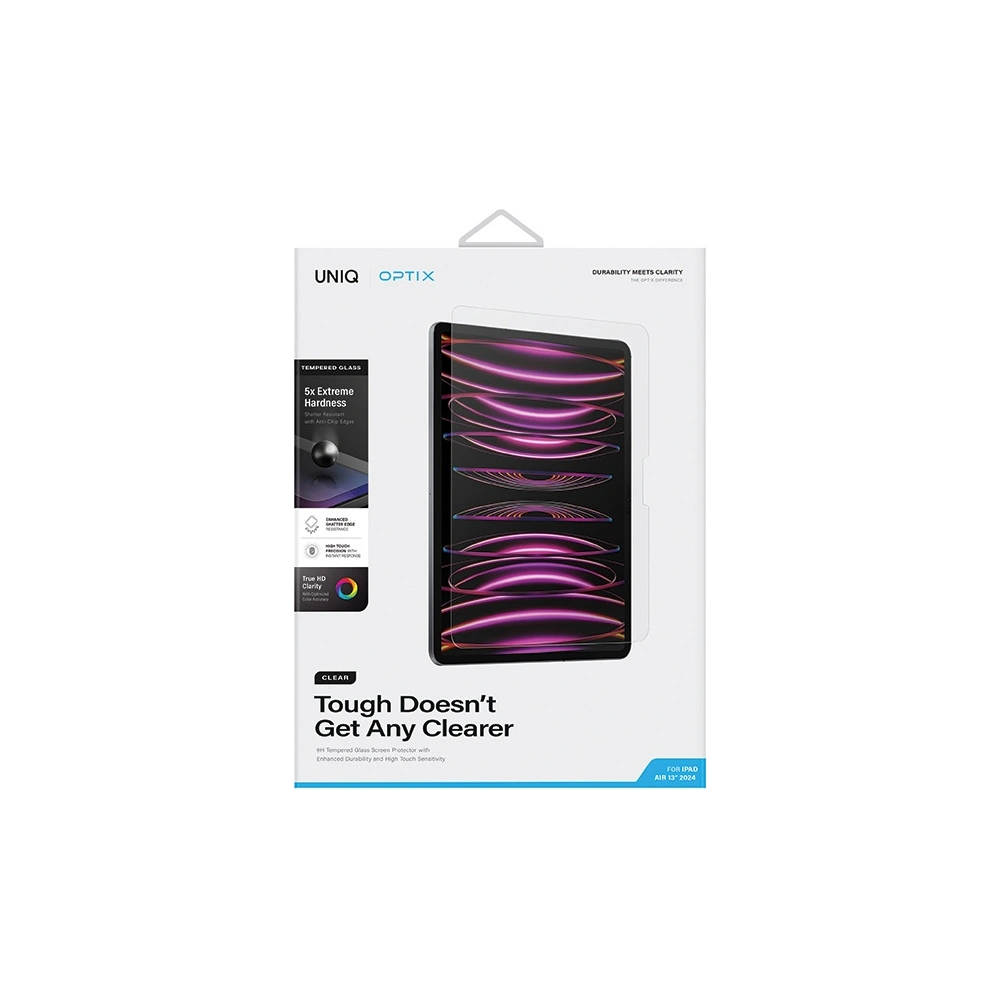 Hurtownia GSM - Szkło hartowane UNIQ Optix Clear Apple iPad Air 13" 2024 (6. generacji) - UNIQ1169 - {ean13} - Hurt