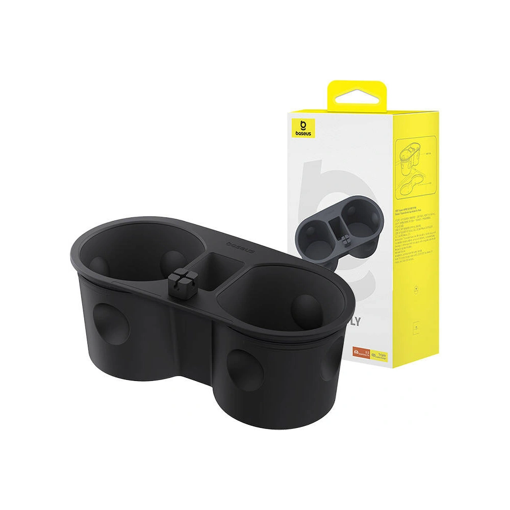 Wholesale Baseus T-Space cup holder for Tesla grey - BSU4896 - {ean13} - Hurt