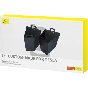 Wholesale Baseus T-Space Trunk Organiser for Tesla Model Y black - BSU4897 - {ean13} - Hurt