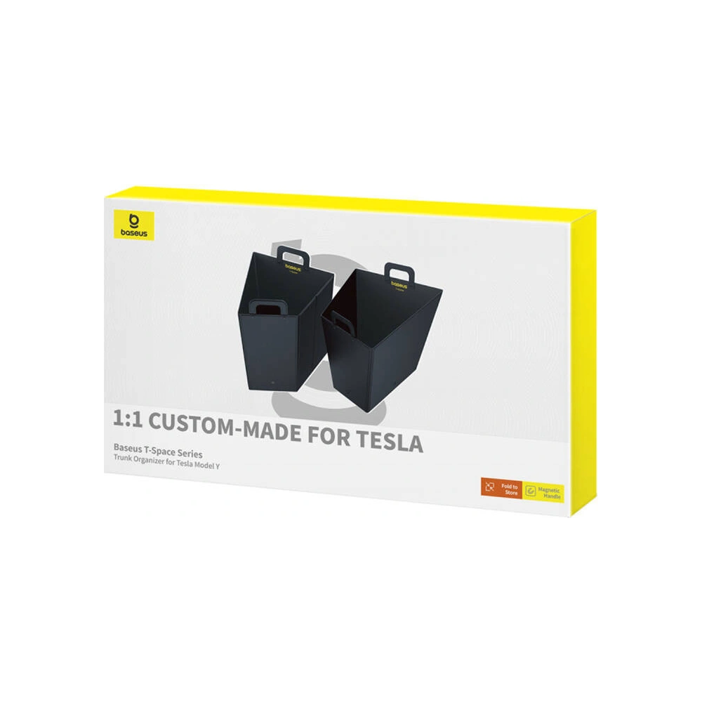 Hurtownia GSM - Organizer Baseus T-Space Trunk pro Tesla Model Y černý - BSU4897 - {ean13} - Hurt