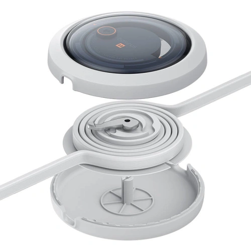 Kabel 3w1 Baseus Free2Draw USB-A / micro USB, Lightning, USB-C 3.5A 1.1m biały